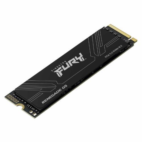Kingston FURY Renegade (SFYR2S/2T0 ) 2TB NVMe SSD, M.2 Interface, PCIe 5.0 x4 NVMe, 2280, Up to 14,700MB/s read, 14,000MB/s write, Limited 5-year warranty with free technical support.