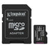 Kingston Canvas Select Plus  SDCS3/64GB 64GB Micro SD UHS-I (U1) Flash Card with Adapter