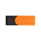 Kingston DataTraveler Exodia S DTXS/256GB USB Flash Drive, 256GB, USB 3.2, Black/Orange, Swivel Cap Design