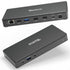 Plugable UD-MSTH2 USB-C Dual HDMI 4K 65W USB-C PD Driverless Docking Station