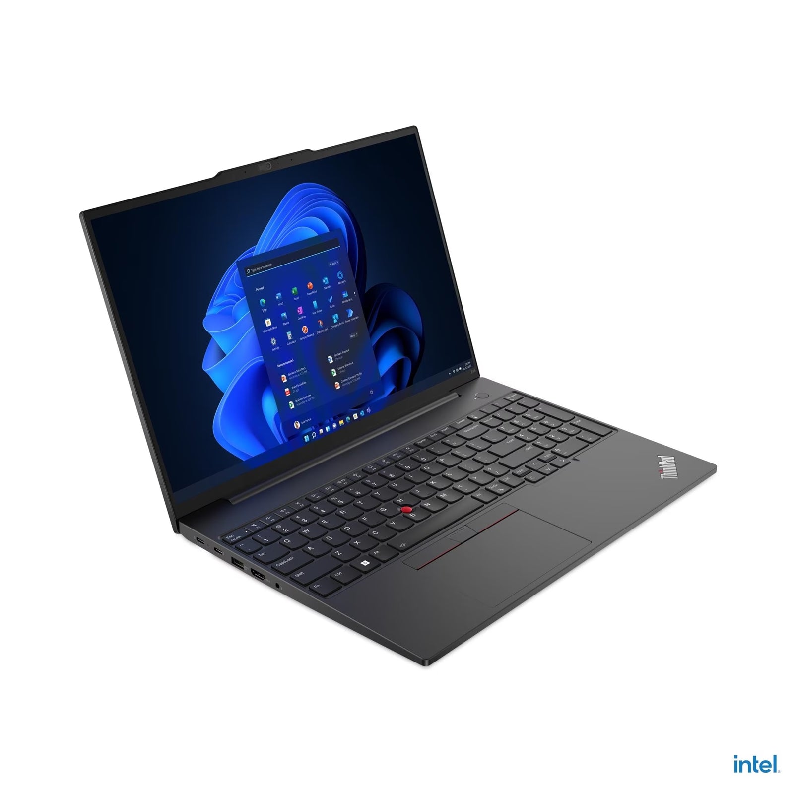 Lenovo ThinkPad E16 Laptop, 16 Inch WUXGA 1920x1200, Intel Core i3-1315U Processor, 8GB RAM, 256GB SSD, Intel UHD Graphics Graphics, Windows 11 Pro