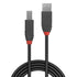 Lindy 36675 5m USB-A (M) 2.0 To USB-B (M) 2.0 Anthra Line 480Mbps Cable - Black