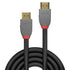 Lindy 36964 3m HDMI (M) 2.0 High Speed Anthra Line 4096x2160@60Hz Cable with Ethernet - Black