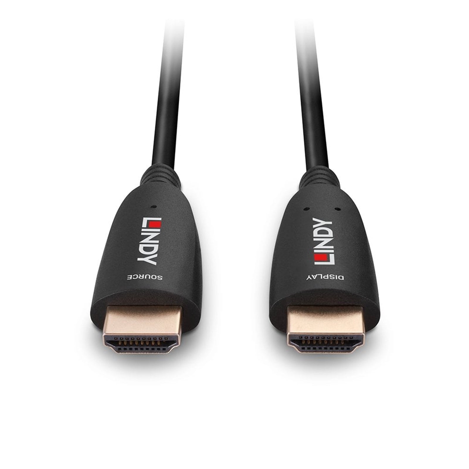 Lindy 38510 10m HDMI (M) 2.1 Anthra Line 7680x4320@60Hz / 3840x2160@120Hz Fibre Optic Hybrid Cable - Black