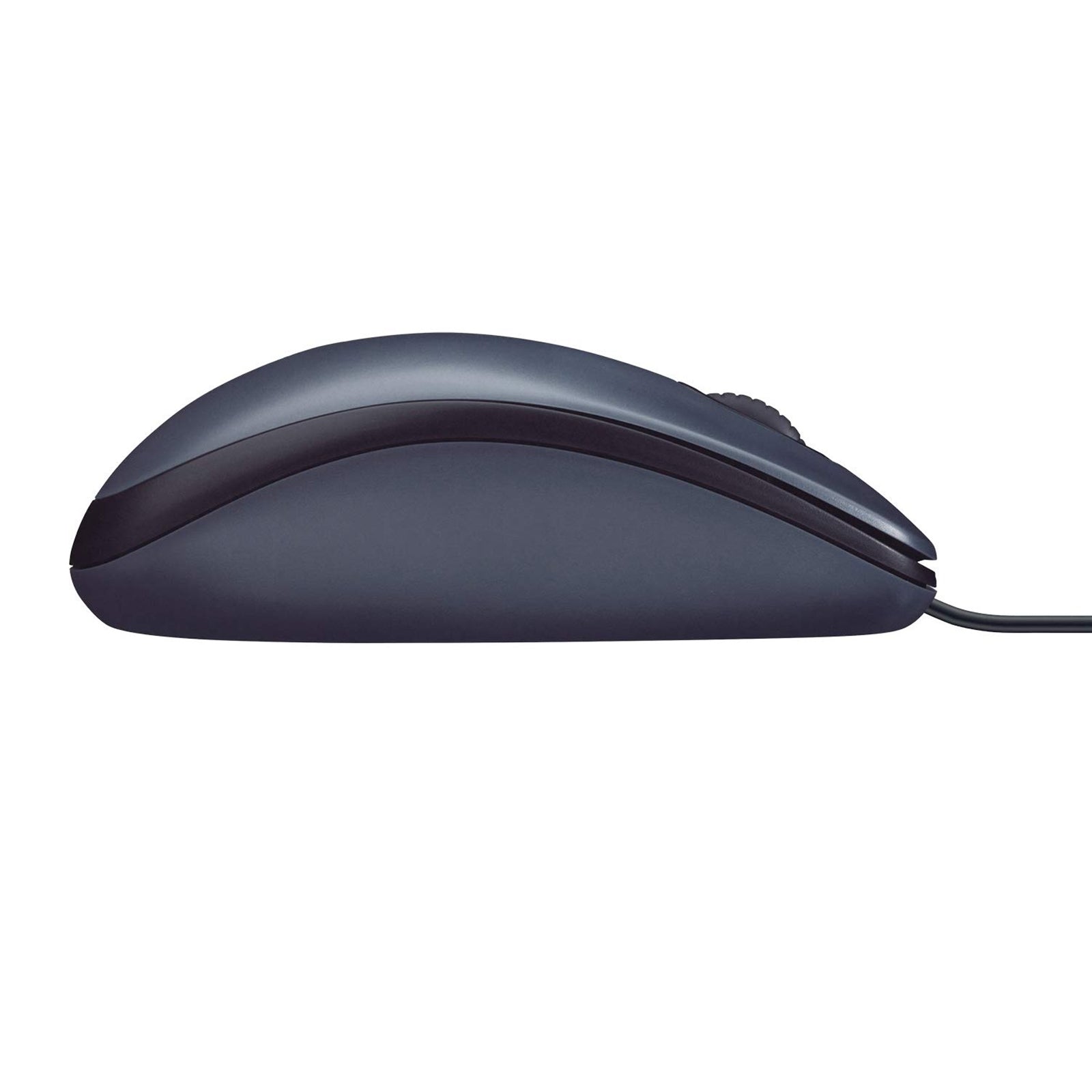Logitech B100 Wired USB Mouse, 3-Buttons, 1000dpi and Optical Tracking, Ambidextrous Design for PC, Mac and Laptop, Black
