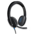 Logitech H540 USB Headset with Noise-Cancelling Mic and On Ear Controls