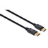 Manhattan DisplayPort 1.4 Cable, 8K@60hz, 2m, PVC Cable, Male to Male, With Latches, Fully Shielded, Black, Lifetime Warranty