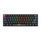 Marvo Scorpion KG933G Saber 61 Wired Mechanical RGB 60% UK Layout Gaming Keyboard (Black)