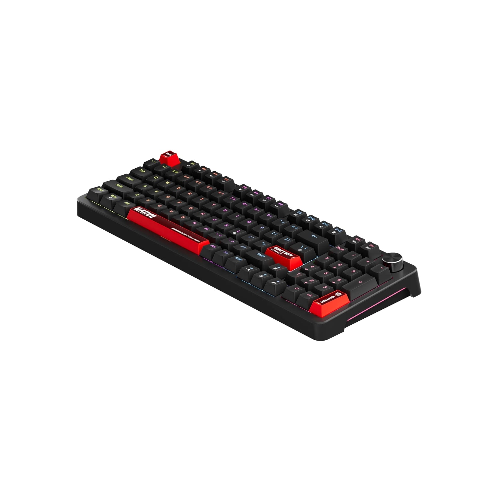 Marvo Scorpion KG937 Arma 98 Wired Hot Swappable Mechanical Backlit UK Layout Gaming Keyboard
