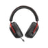 Marvo Scorpion HG9076W Tactic X Pro RGB gaming headset in black with wireless Bluetooth and USB-C connectivity.
