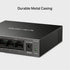 Mercusys MS105GP 5-Port Gigabit Desktop Switch with  4-Port PoE+