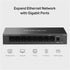 Mercusys MS108GS 8 Port Gigabit Ethernet Network Switch Steel Case