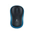 Logitech M185 Wireless Black & Blue Mouse