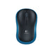 Logitech M185 Wireless Black & Blue Mouse