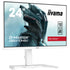 iiyama G-MASTER GB2470HSU-B5 Red Eagle 23.8 inch IPS Monitor, Full HD, 0.8ms, HDMI, DisplayPort, USB Hub, Freesync, 165Hz, Speakers, Internal PSU, Height Adjustable, Pivot, VESA, White