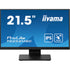 iiyama PROLITE T2252MSC-B2 21.5 Inch 10 Point Touchscreen IPS Monitor, Full HD, 5ms, USB Hub, HDMI, DisplayPort, Speakers, Black, Internal PSU, VESA