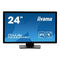 iiyama PROLITE T2452MSC-B1  24 inch IPS Monitor, Full HD, 5ms, USB Hubx2, HDMI, DisplayPort, 60Hz, Speakers, Black, ACR, Internal PSU