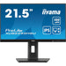 iiyama PROLITE XUB2293HSU-B6 22 inch IPS Monitor, Full HD, 1ms, HDMI, DisplayPort, USB Hub, Freesync, 100Hz, Speakers, Black, Internal PSU, VESA, Height Adjustable, Pivot