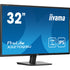 iiyama PROLITE X3270QSU-B1 32 Inch IPS Monitor, Black, 2560x1440, 3ms, 100hz, FreeSync, HDMI, Display Port, USB Hub, Speakers, Int PSU, VESA
