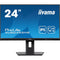 iiyama Prolite XU2493HS-B6 24 inch IPS Monitor, Full HD, 1ms, HDMI, DisplayPort, 100Hz, Speakers, Black, Internal PSU, VESA