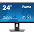 iiyama Prolite XU2493HS-B6 24 inch IPS Monitor, Full HD, 1ms, HDMI, DisplayPort, 100Hz, Speakers, Black, Internal PSU, VESA