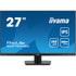 iiyama Prolite XU2793HSU-B6 27 inch Frameless IPS Monitor, Full HD, 1ms, USB Hub, HDMI, DisplayPort, 100Hz, HDCP, Speakers, Black, Internal PSU, VESA