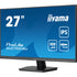 iiyama Prolite XU2793HSU-B6 27 inch Frameless IPS Monitor, Full HD, 1ms, USB Hub, HDMI, DisplayPort, 100Hz, HDCP, Speakers, Black, Internal PSU, VESA