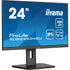 iiyama PROLITE TXUB2493HSU-B6 24 Inch IPS Monitor, Full HD, 1ms, 100Hz, USB Hub, HDMI, DisplayPort, Speakers, Black, Internal PSU, Height Adjustable, Pivot, VESA