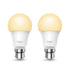 TP-Link Tapo L510B(2-Pack) Dimmable Smart Light Bulb, B22, 2-Pack