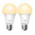 TP-Link Tapo L510E(2-Pack) Dimmable Smart Light Bulb, E27, 2-Pack