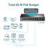 TP-Link TL-SF1009P 9-Port 10/100Mbps Metal Desktop PoE Switch with 8-Port PoE+ (65W)