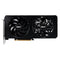 PALIT RTX 5060 Ti DUAL graphics card with RGB lighting, PCIe 5, 8GB DDR7, HDMI, 3 DisplayPort, and 2572MHz clock speed.