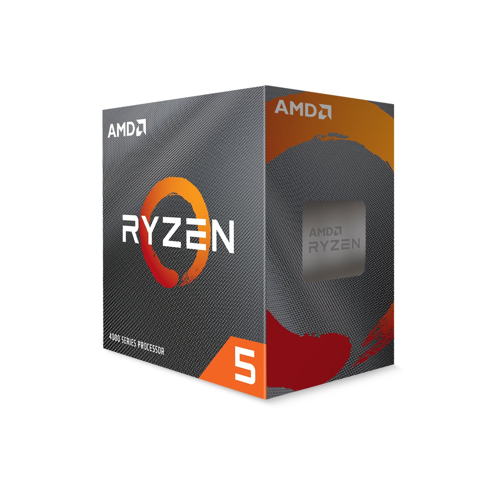 AMD Ryzen 5 4500 CPU with Wraith Stealth Cooler, AM4, 3.6GHz (4.1 Turbo), 6-Core, 65W, 11MB Cache, 7nm, 4th Gen, No Graphics