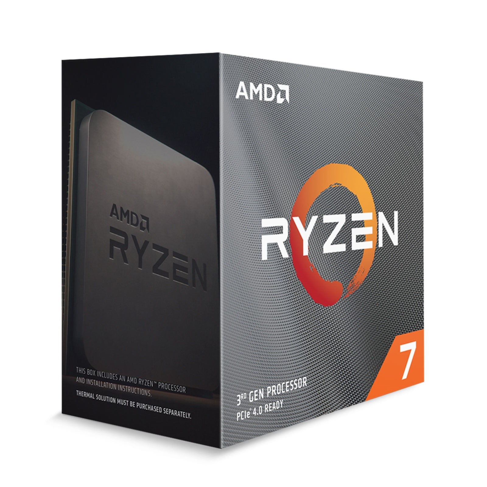 AMD Ryzen 7 5700X CPU, AM4, 3.4GHz (4.6 Turbo), 8-Core, 65W, 36MB Cache, 7nm, 5th Gen, No Graphics, NO HEATSINK/FAN