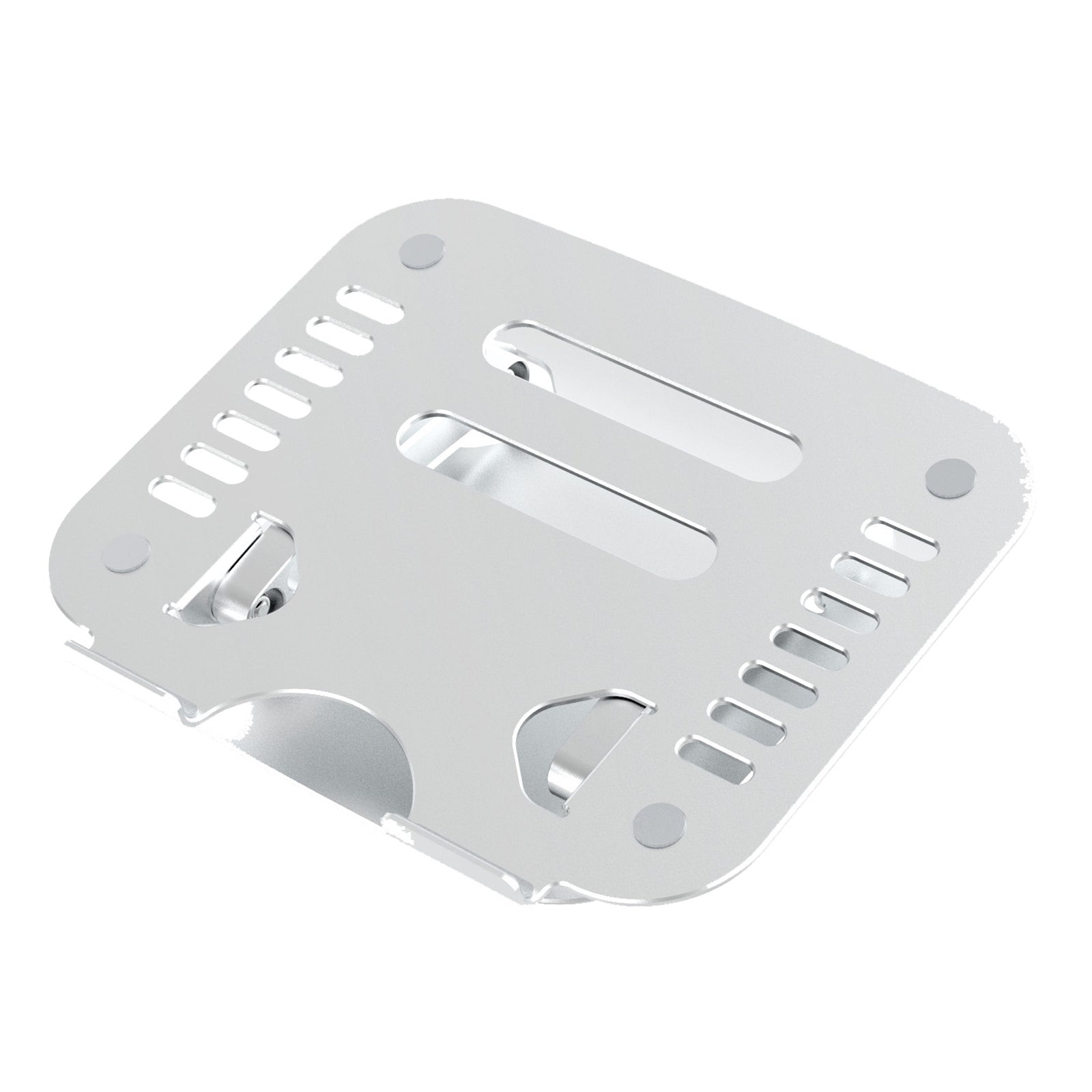 Prevo Aluminium Alloy Laptop Stand, Fit Devices from 11 to 17 Inches, Non-Slip Silicone, Height and Angle Adjustable