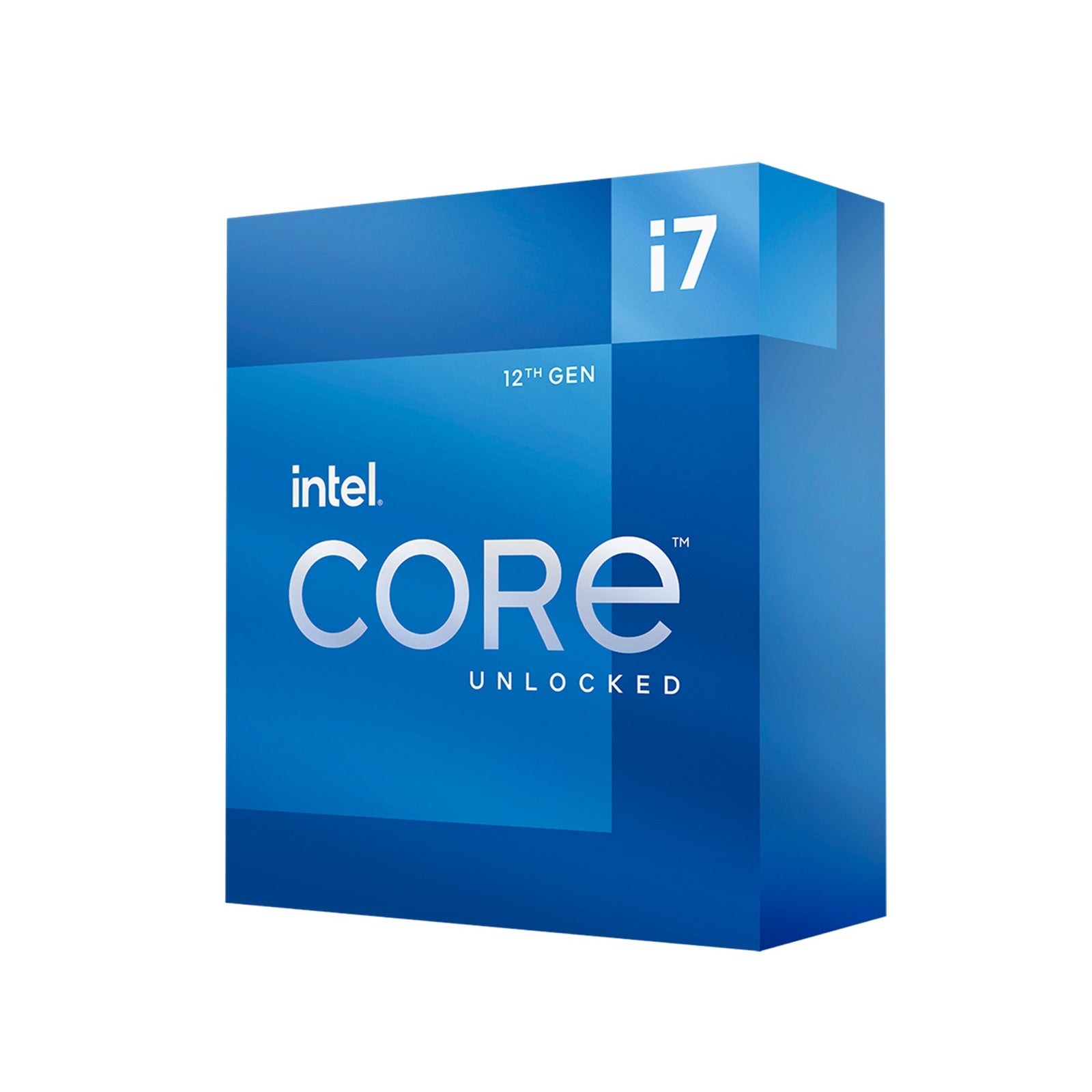 Intel Core i7-12700K CPU, 1700, 3.6 GHz (5.0 Turbo), 12-Core, 125W (190W Turbo), 10nm, 25MB Cache, Overclockable, Alder Lake, NO HEATSINK/FAN