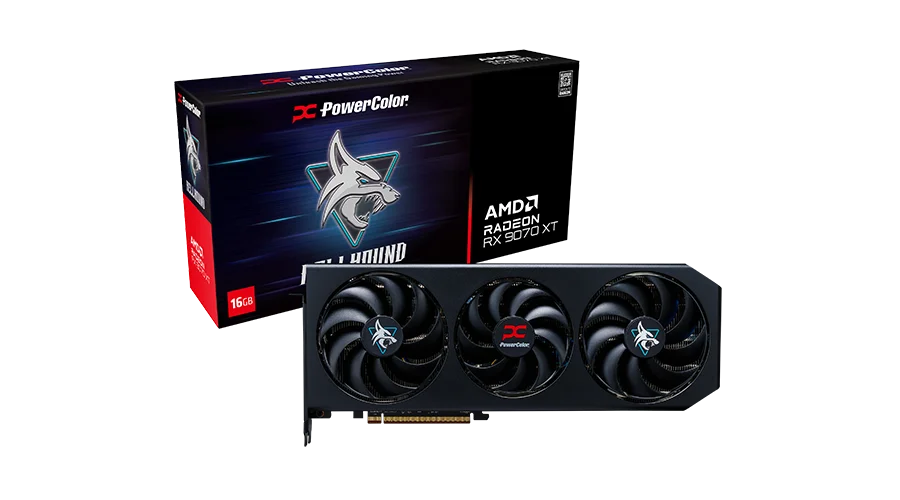 PowerColor Radeon RX 9070 XT Hellhound 16GB GDDR6