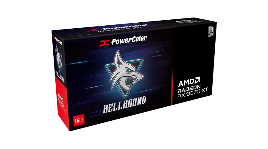 PowerColor Radeon RX 9070 XT Hellhound 16GB GDDR6