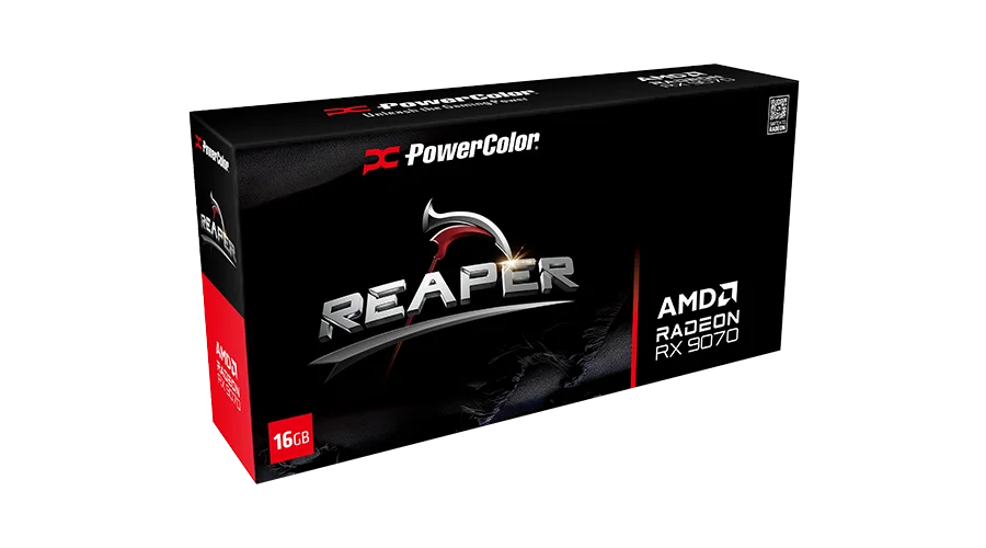 PowerColor Radeon RX 9070 Reaper 16GB GDDR6