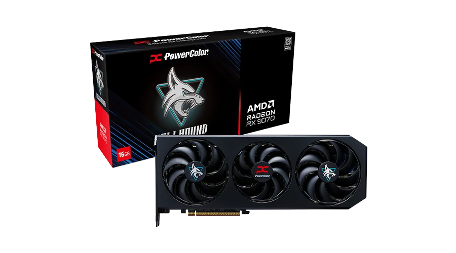 PowerColor Radeon RX 9070 Hellhound 16GB GDDR6