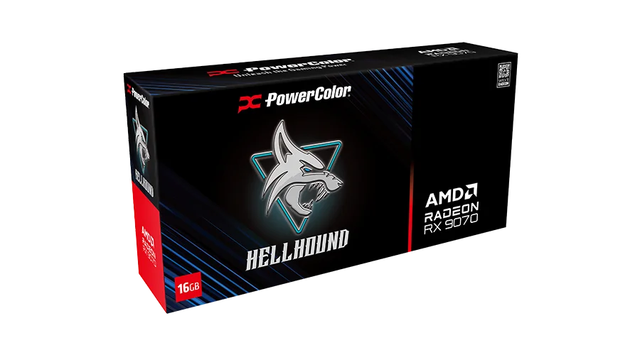 PowerColor Radeon RX 9070 Hellhound 16GB GDDR6