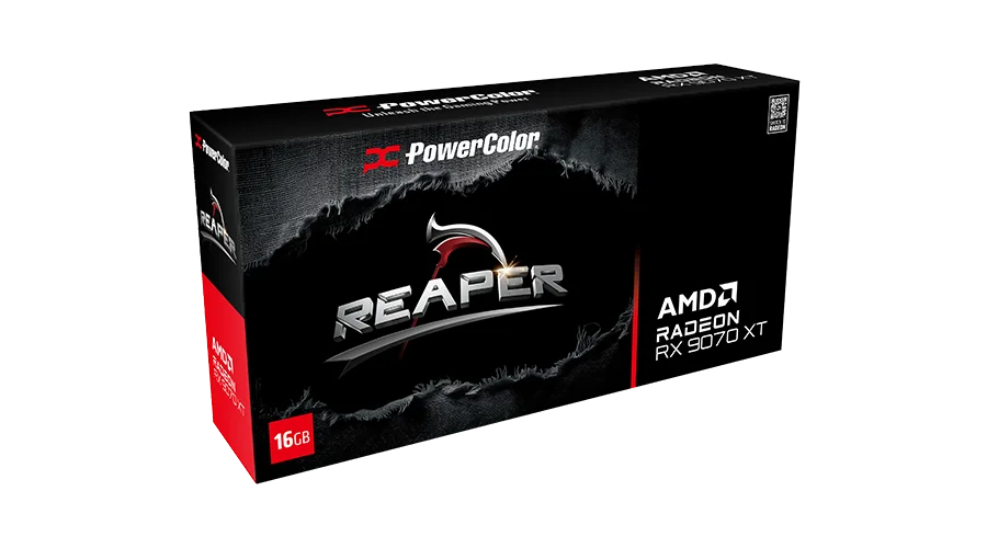 PowerColor Radeon RX 9070 XT Reaper 16GB GDDR6