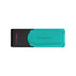 Kingston DataTraveler Exodia S DTXS/128GB USB Flash Drive, 128GB, USB 3.2, Black/Green, Swivel Cap Design