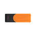 Kingston DataTraveler Exodia S DTXS/256GB USB Flash Drive, 256GB, USB 3.2, Black/Orange, Swivel Cap Design