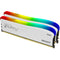 Kingston FURY Beast RGB, 32GB (2 x 16GB), DDR4, 3200MHz, Special Edition White, Unbuffered, 288-pin, DIMM, CL16, 1.35v