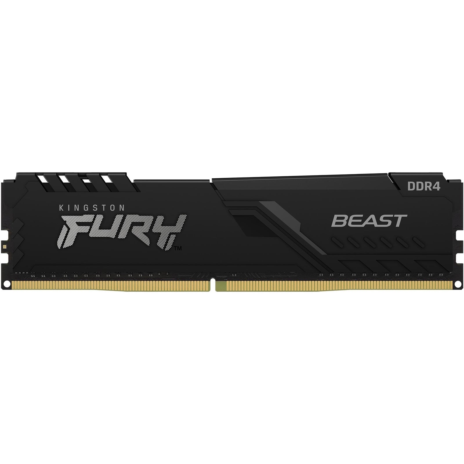 Kingston Fury Beast 16GB, DDR4, 3200MHz (PC4-25600), CL16, XMP, DIMM Memory