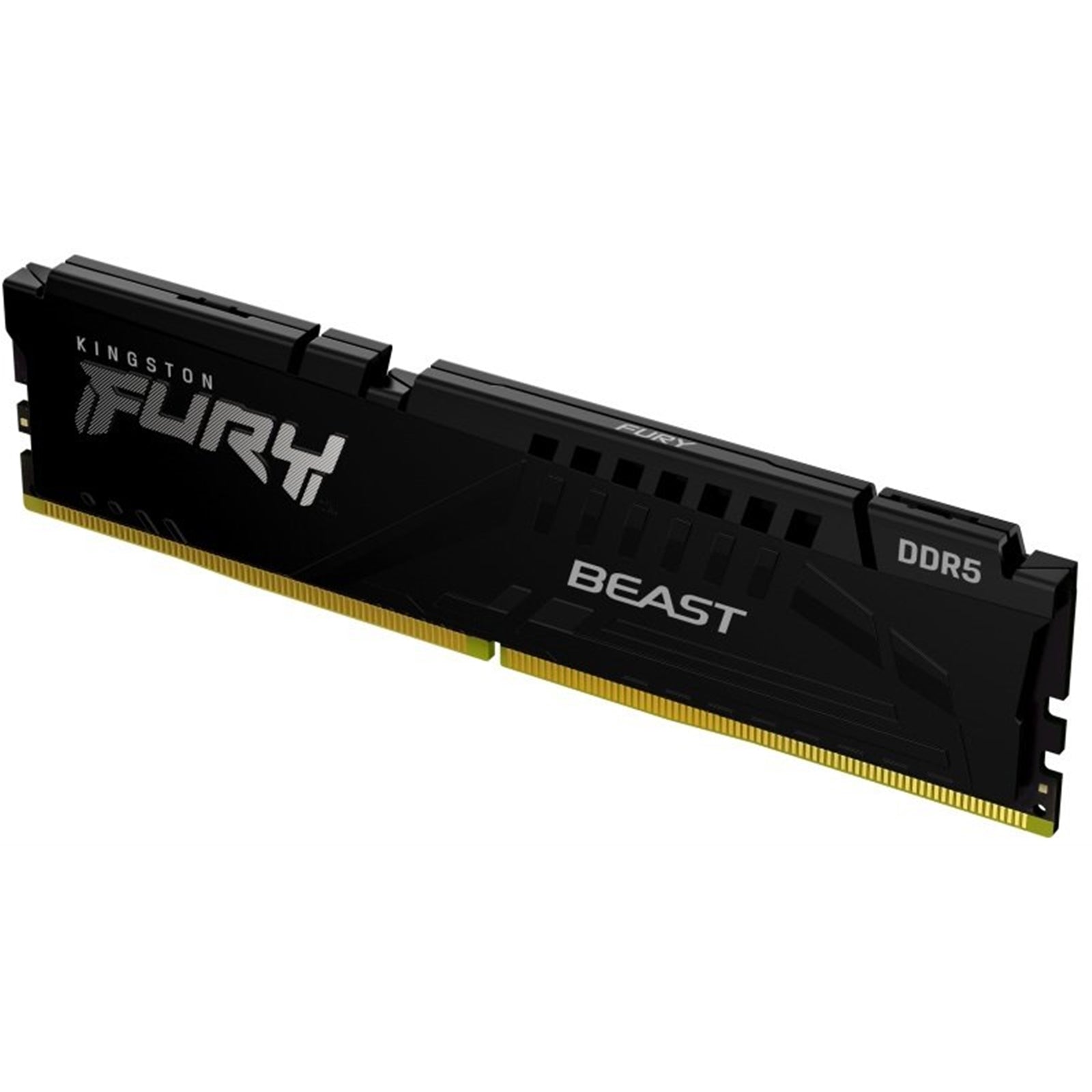Kingston Fury Beast 16GB, DDR5, 5600MHz (PC5-44800), CL40, 1.25V, ECC, XMP 3.0, PMIC, DIMM Memory