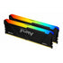 Kingston FURY Beast 64GB (2 x 32GB) System Memory, 3600MT/s, DDR4, CL18, DIMM, RGB, Black