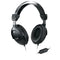 Genius HS-M505X Noise-cancelling Headset with Mic, 3.5mm Connection, Plug and Play with Adjustable Headbandand, In-line microphone and Volume Control, Black