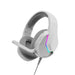 Marvo Scorpion H8618 Tactic 40 USB 2.0 Wired Gaming RGB Headset (White)